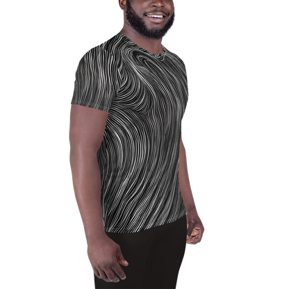 Men's Athletic T-Shirt - Wirth Waves
