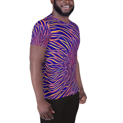 Men's Athletic T-Shirt - Vortex Strands