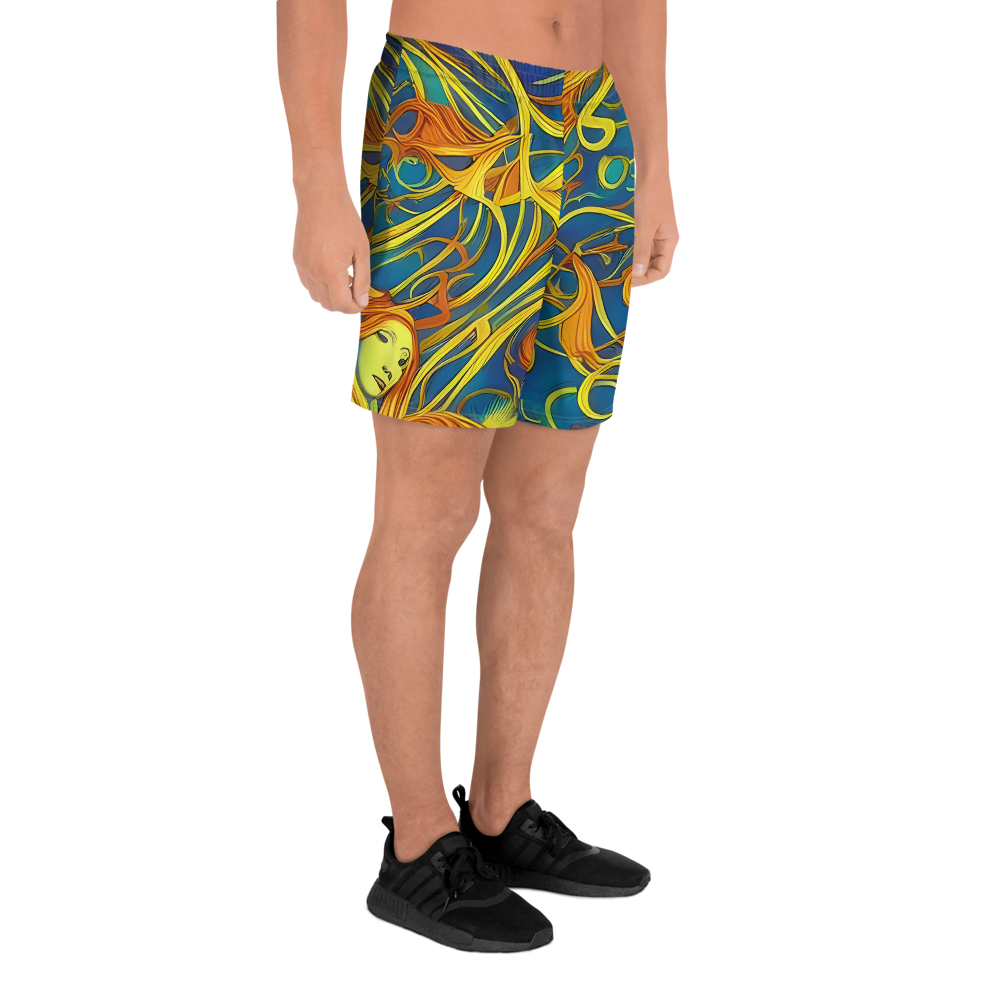 Men's Athletic Shorts - Morgan's Entwined