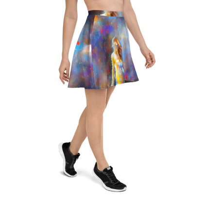 Skater Skirt - Impressionist Drift