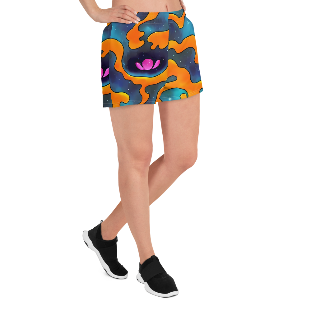 Women’s Athletic Shorts - Criswell Cosmos