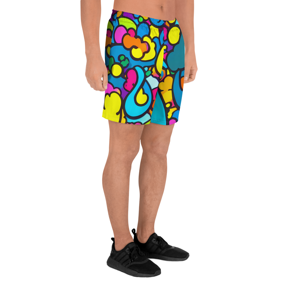 Men's Athletic Shorts - Pop Playland