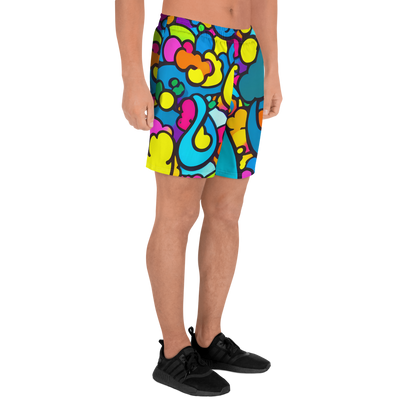 Men's Athletic Shorts - Pop Playland