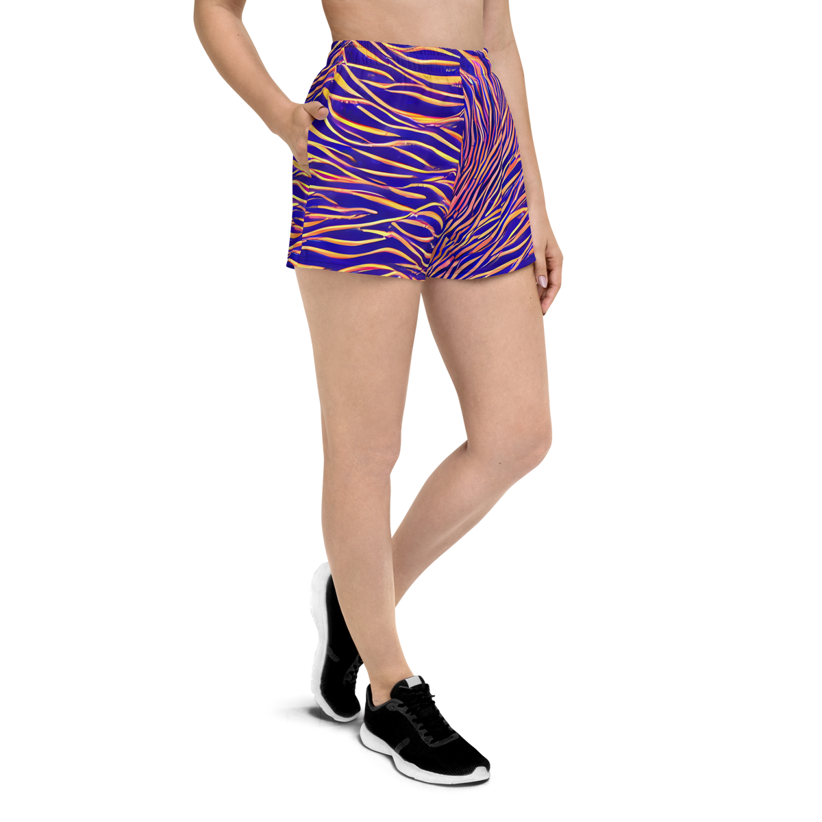 Women’s Athletic Shorts - Vortex Strands