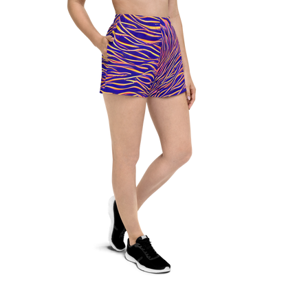 Women’s Athletic Shorts - Vortex Strands