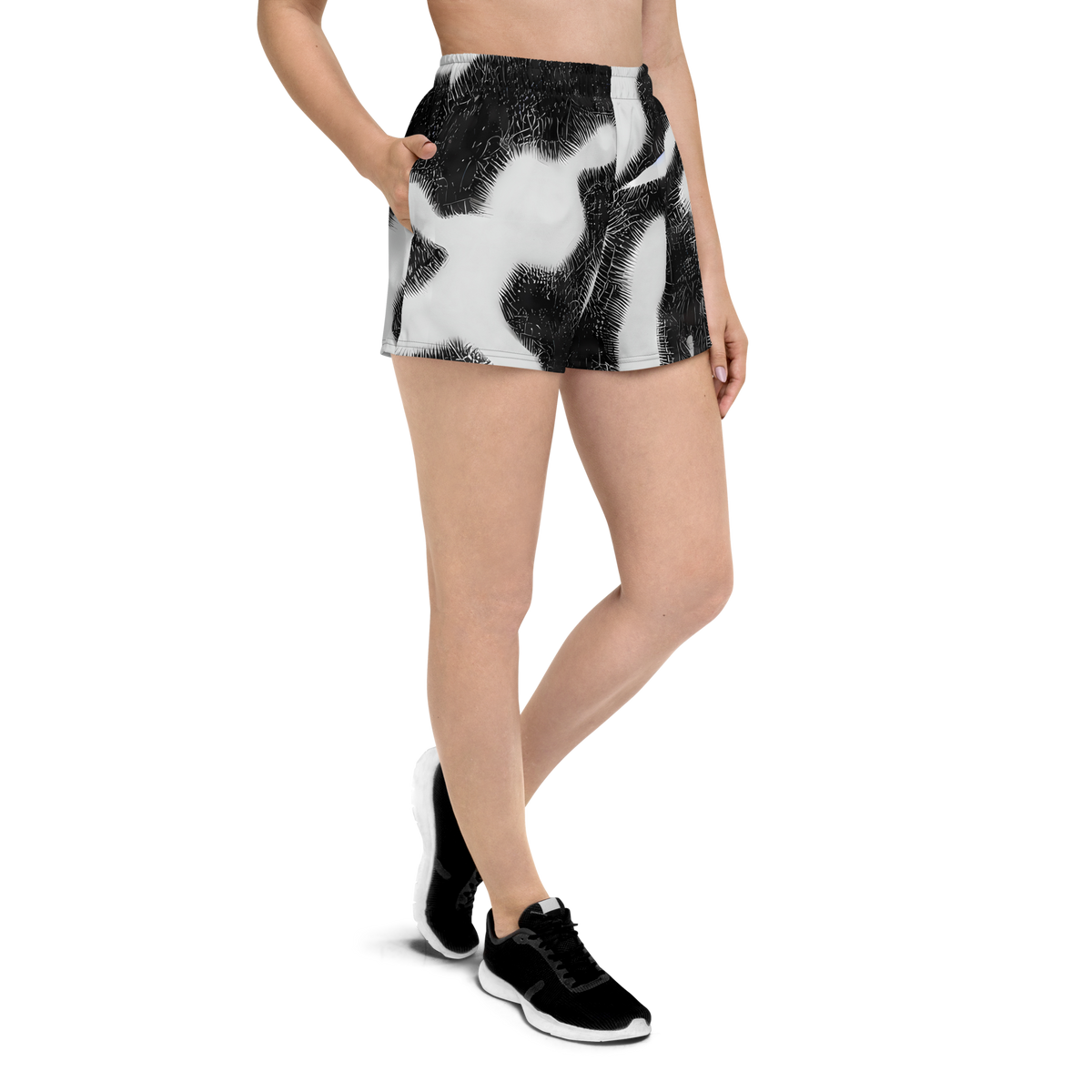 Women’s Athletic Shorts - Ray's Illusion