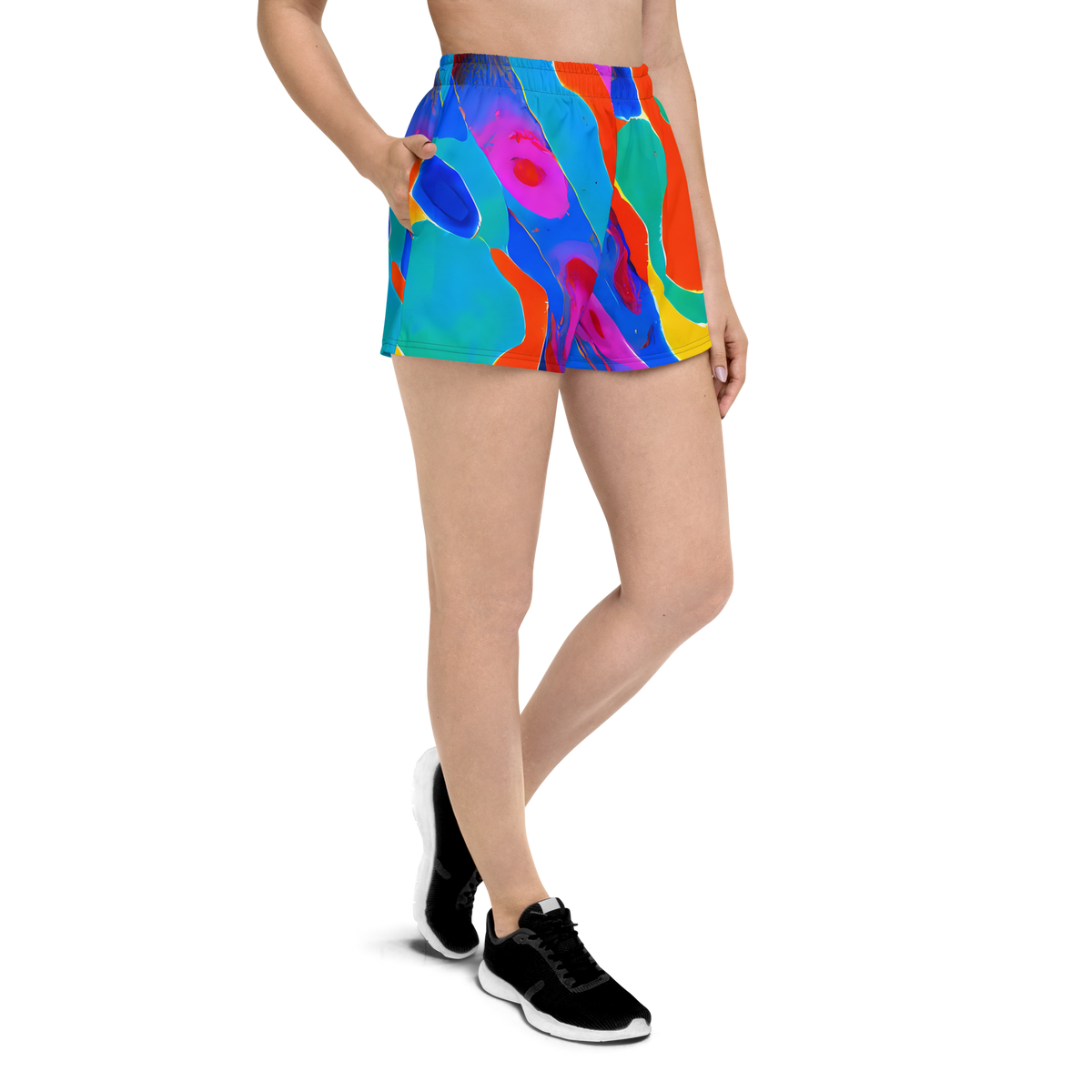 Women’s Athletic Shorts - Irvin Rhapsody