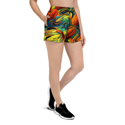 Women’s Athletic Shorts - Duncanson Dream