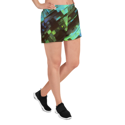 Women’s Athletic Shorts - Cyber Shard