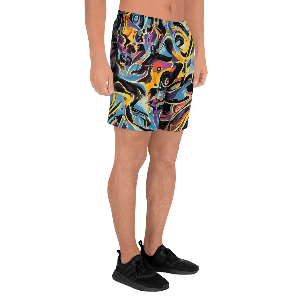 Men's Athletic Shorts - Newtonian Rhapsody