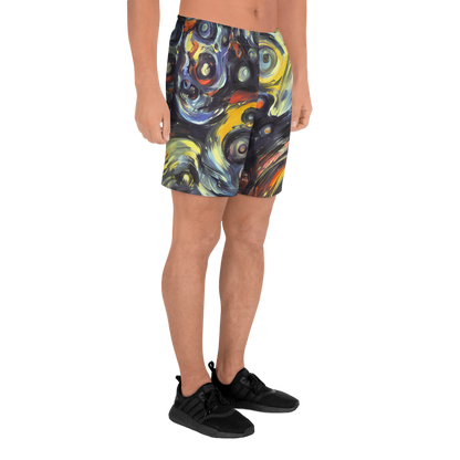Men's Athletic Shorts - Corinthian Swirl