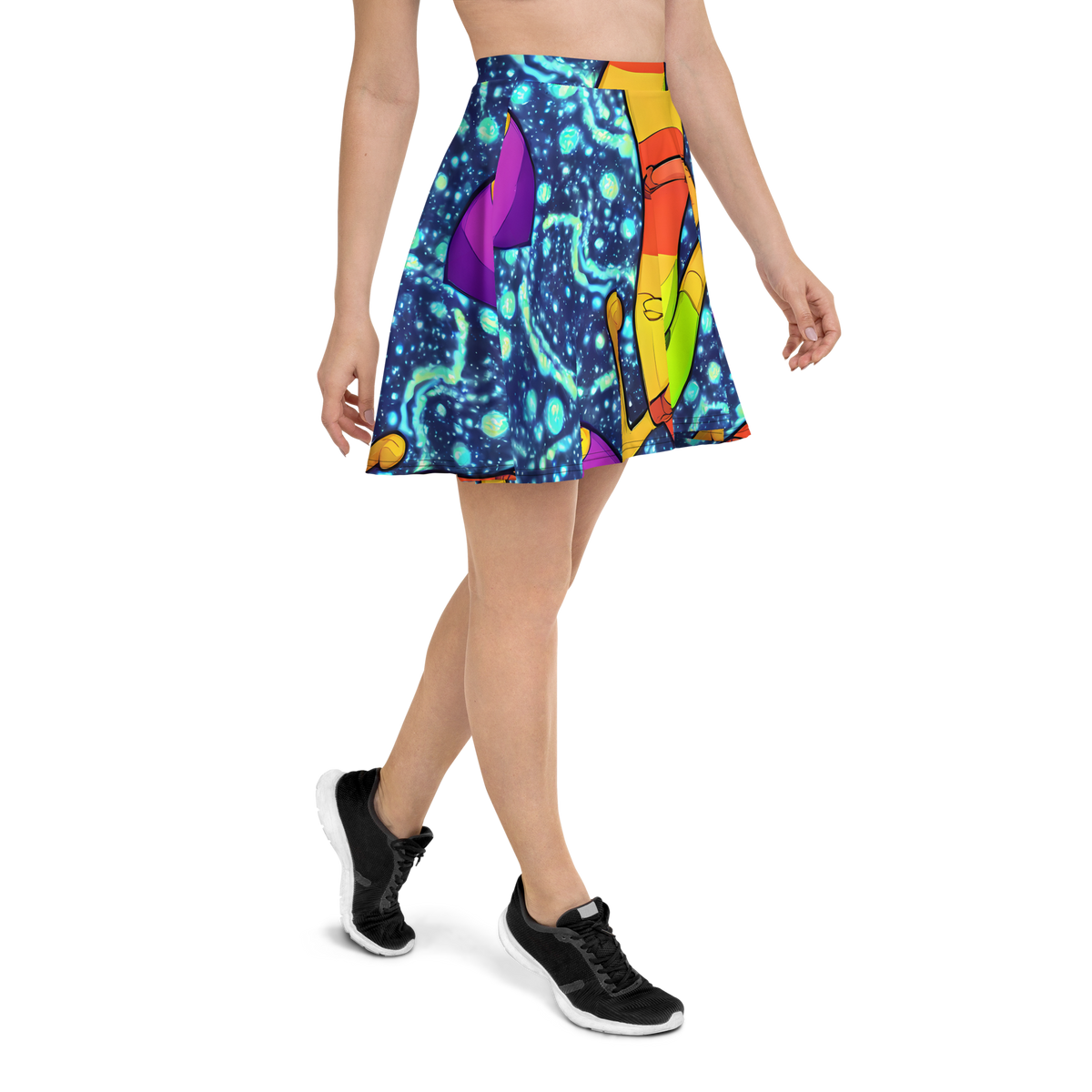 Skater Skirt - Cosmic Siblings