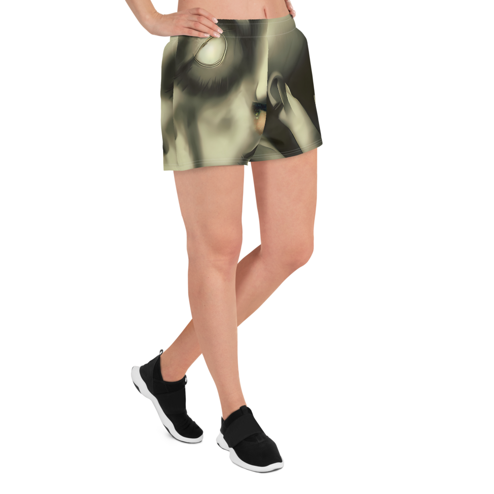 Women’s Athletic Shorts - Newtonian Whisper