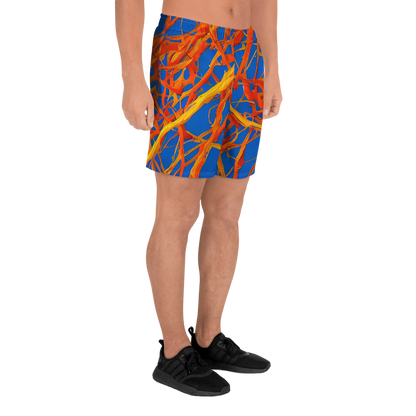 Men's Athletic Shorts - Vivid Plexus