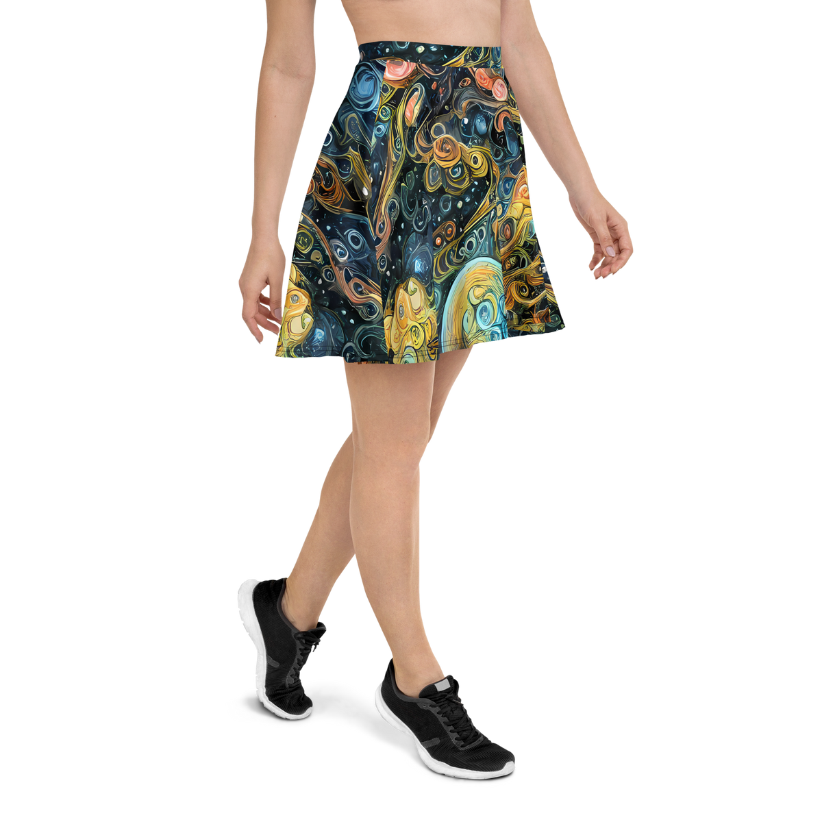 Skater Skirt - Wild Cosmos