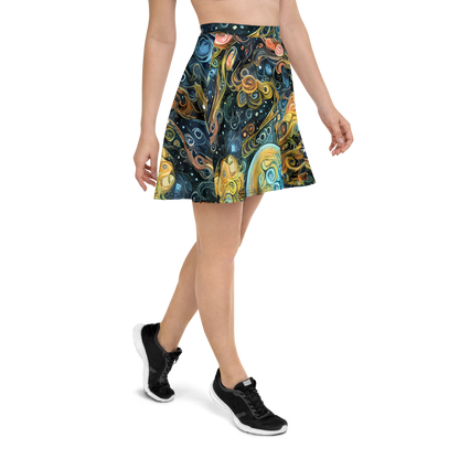 Skater Skirt - Wild Cosmos