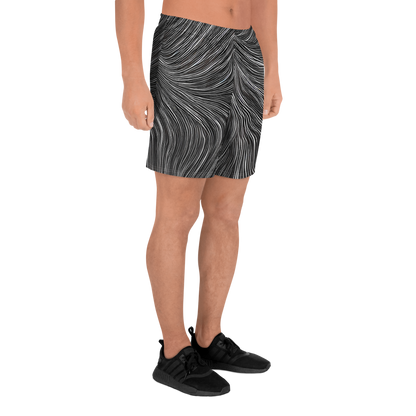 Men's Athletic Shorts - Wirth Waves