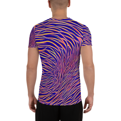 Men's Athletic T-Shirt - Vortex Strands