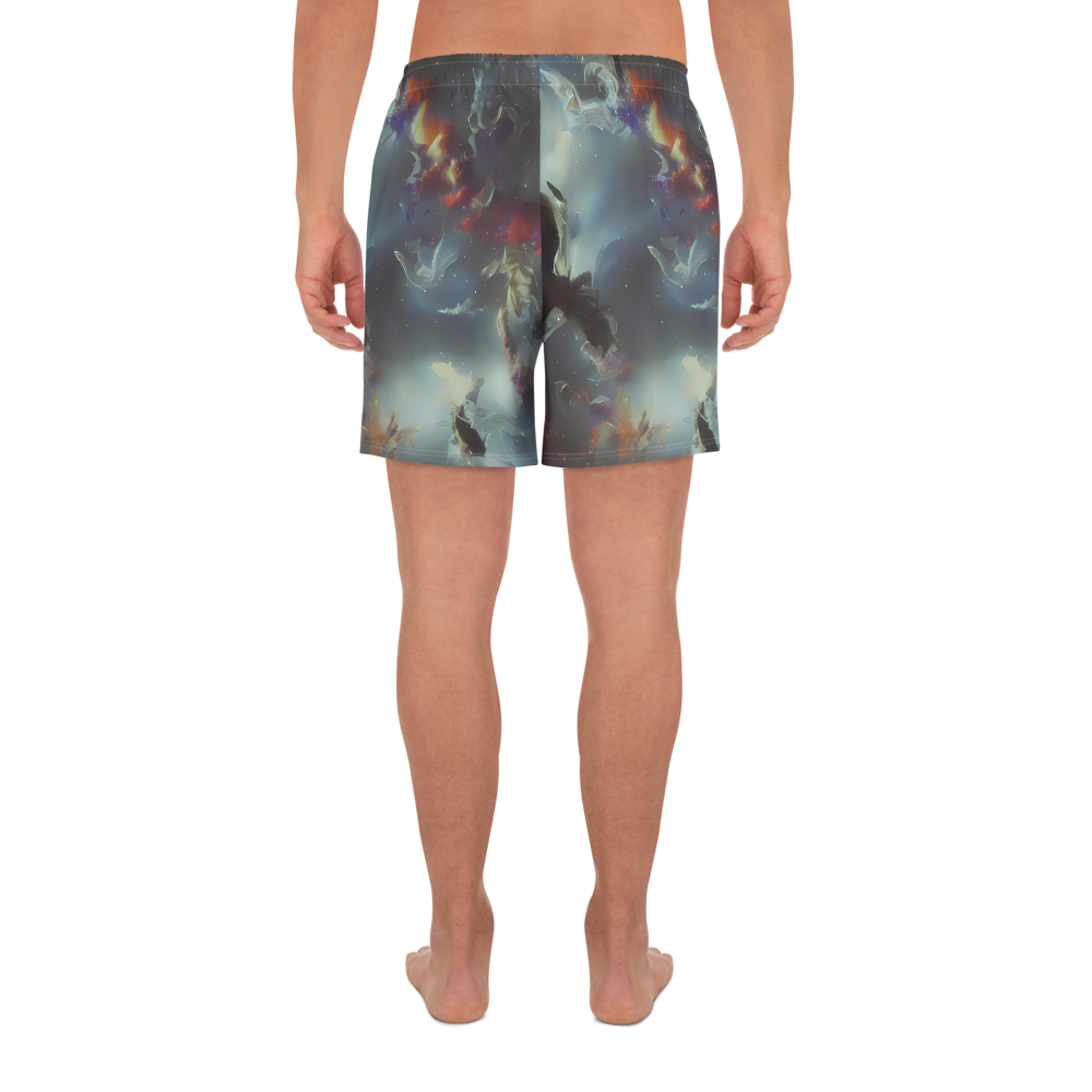 Men's Athletic Shorts - Cosmic Dancer