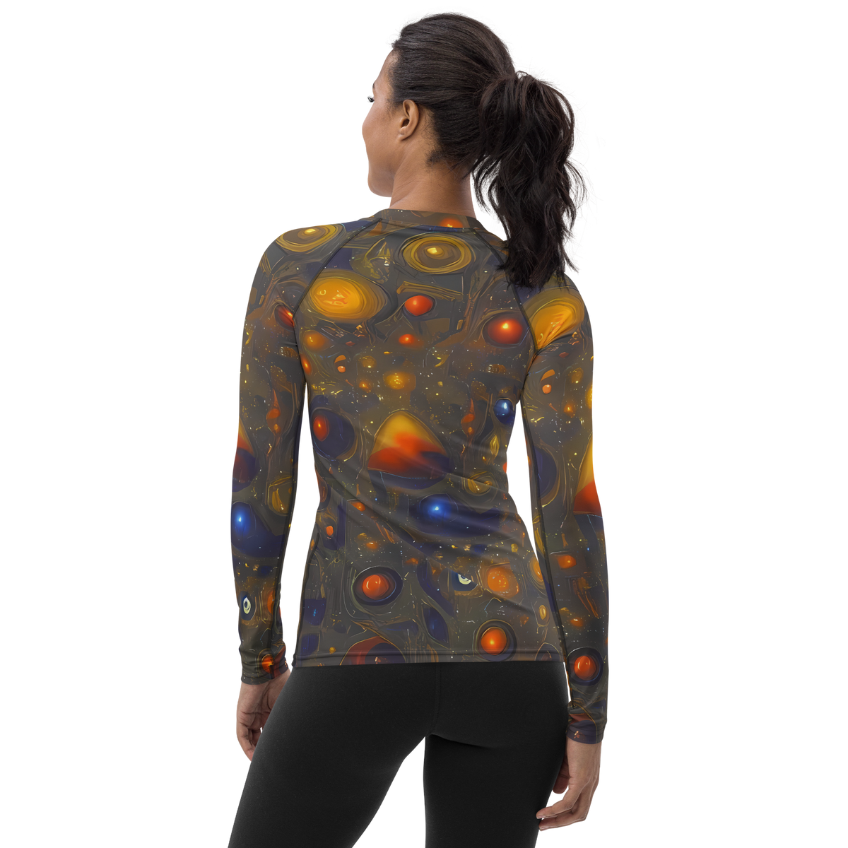 Women's Rash Guard - Chromal Flux