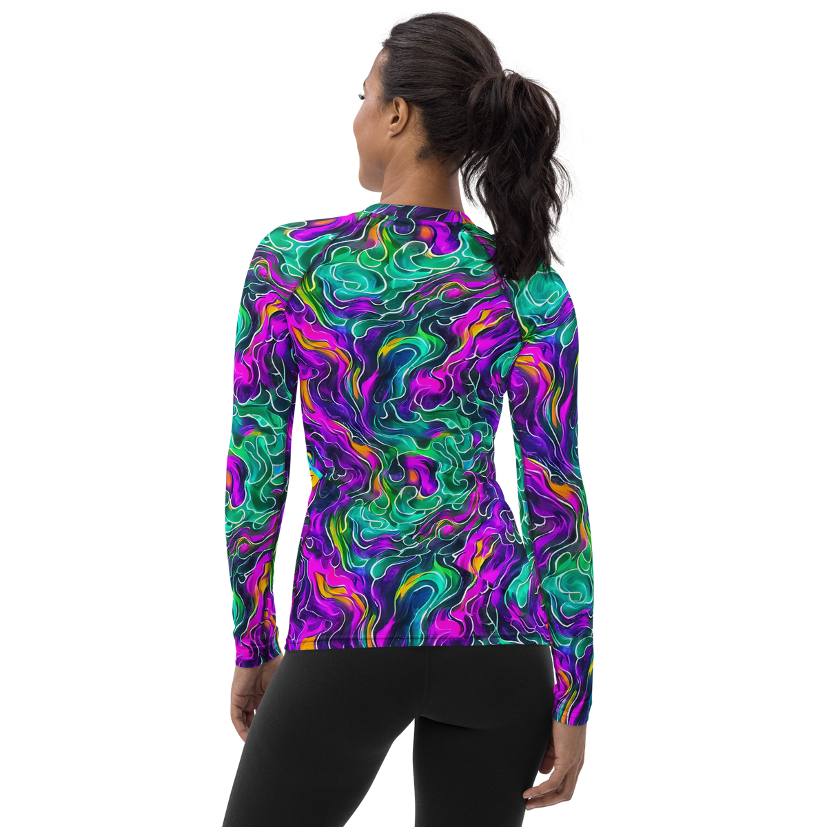 Women's Rash Guard - Vortex Dream