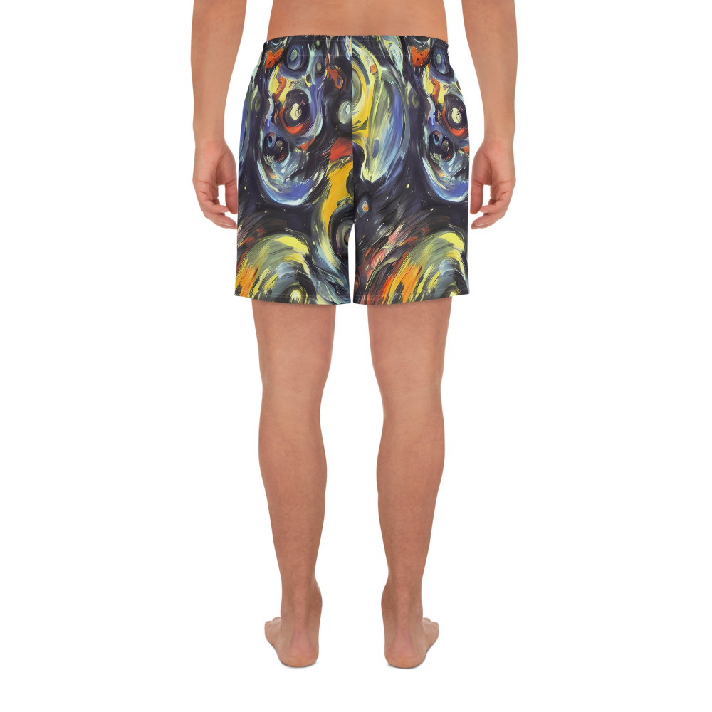 Men's Athletic Shorts - Corinthian Swirl