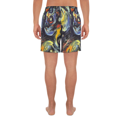 Men's Athletic Shorts - Corinthian Swirl