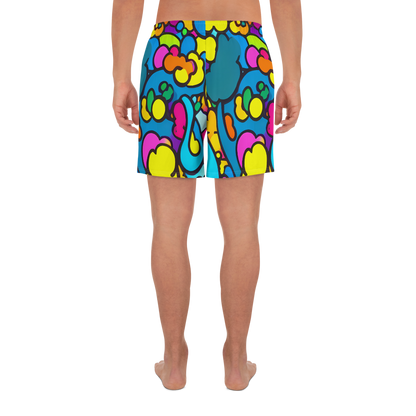 Men's Athletic Shorts - Pop Playland