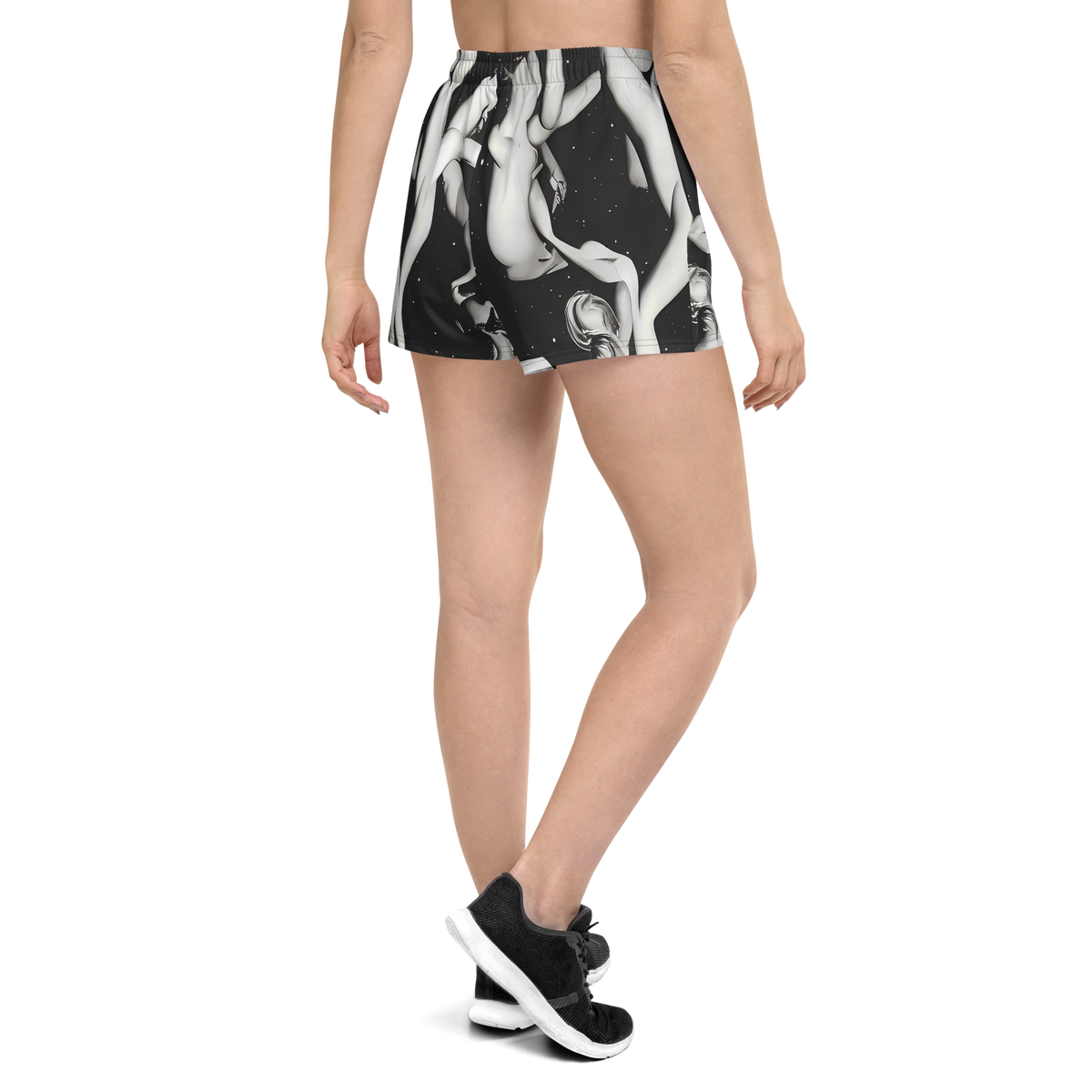 Women’s Athletic Shorts - Galactic Vogue