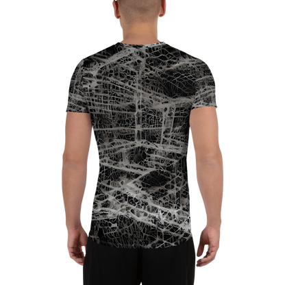 Men's Athletic T-Shirt - Monochrome Mesh
