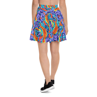 Skater Skirt - Galactic Waves