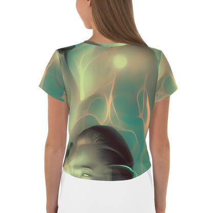 Women's Crop Tee - Spectral Whisper