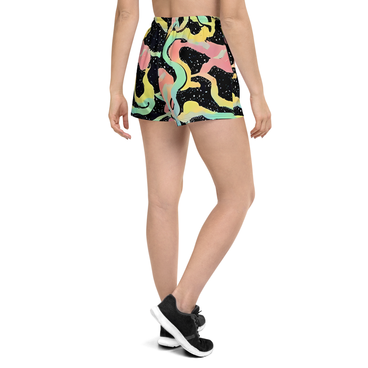 Women’s Athletic Shorts - Mcguire Wavelength