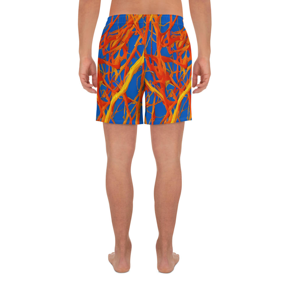 Men's Athletic Shorts - Vivid Plexus