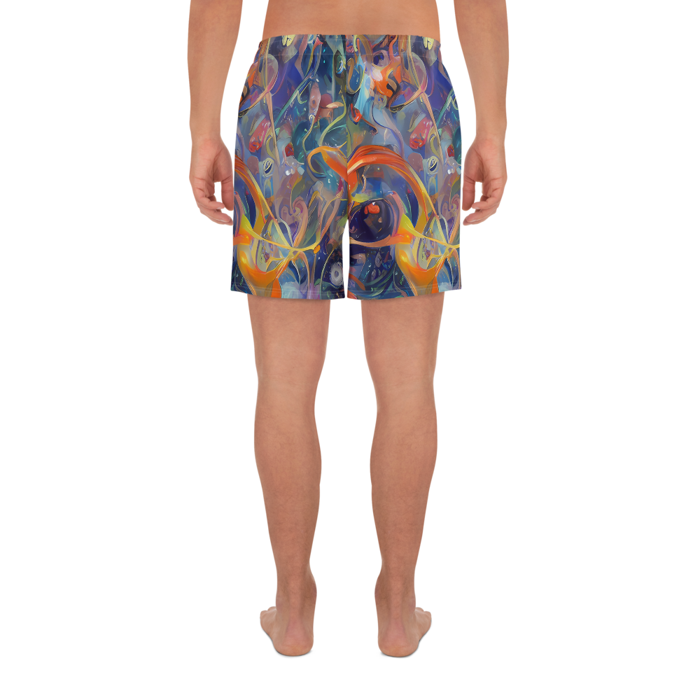 Men's Athletic Shorts - Spectral Swathe