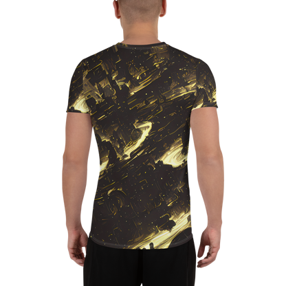 Men's Athletic T-Shirt - Oceanic Echo