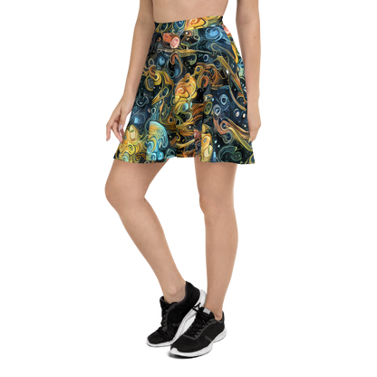 Skater Skirt - Wild Cosmos