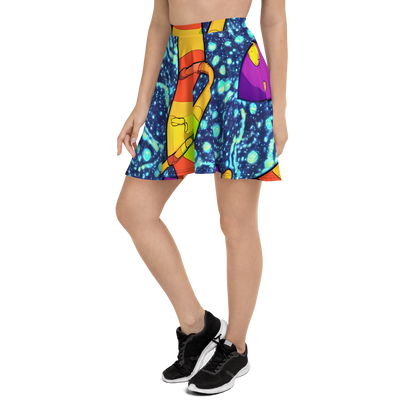 Skater Skirt - Cosmic Siblings