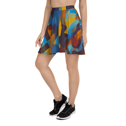 Skater Skirt - Cubist Dusk