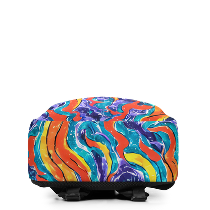 Minimalist Backpack - Galactic Waves