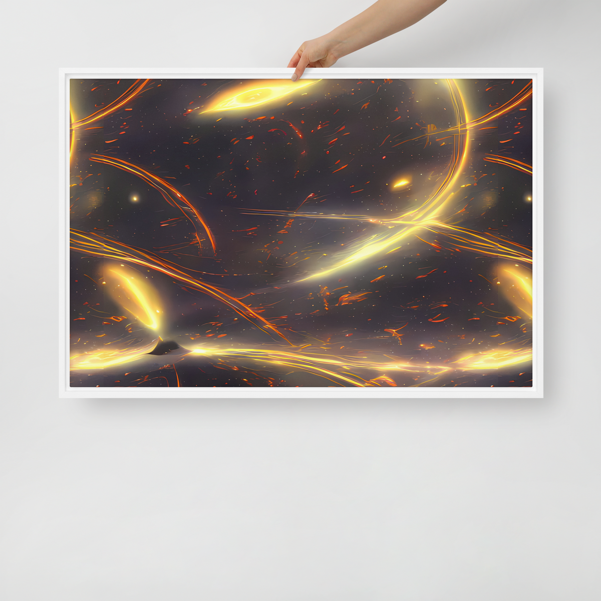Framed Canvas - Stellar Arcana