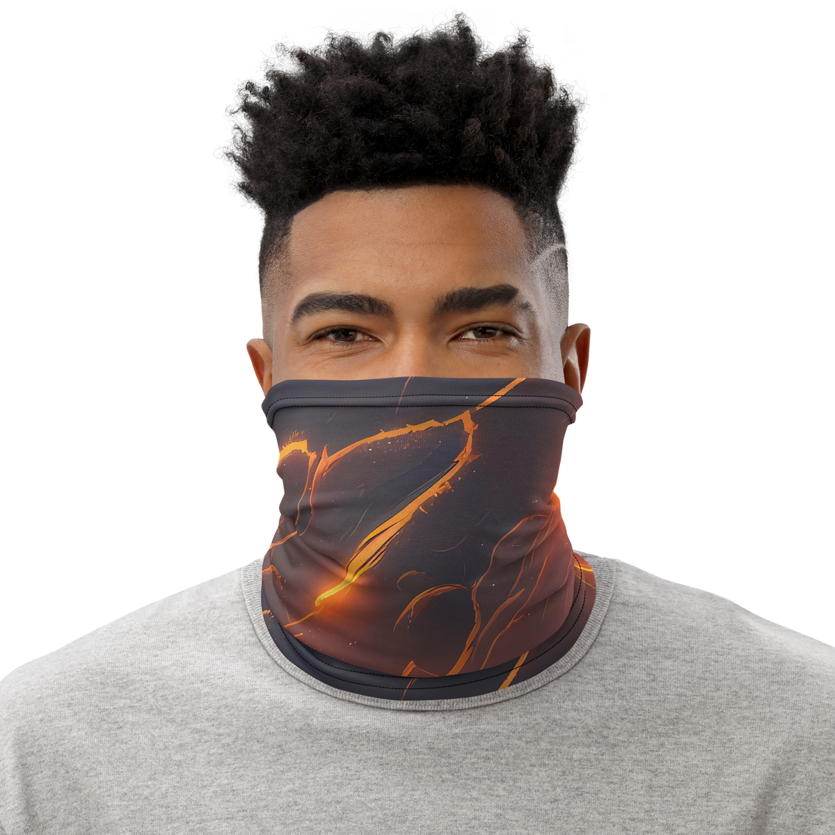 Neck Gaiter - Inferno Spirals