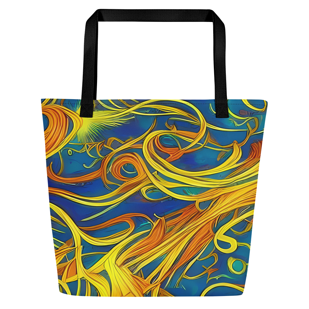 Large Tote Bag w/ Pocket - Morgan's Entwined