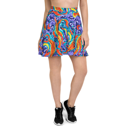Skater Skirt - Galactic Waves