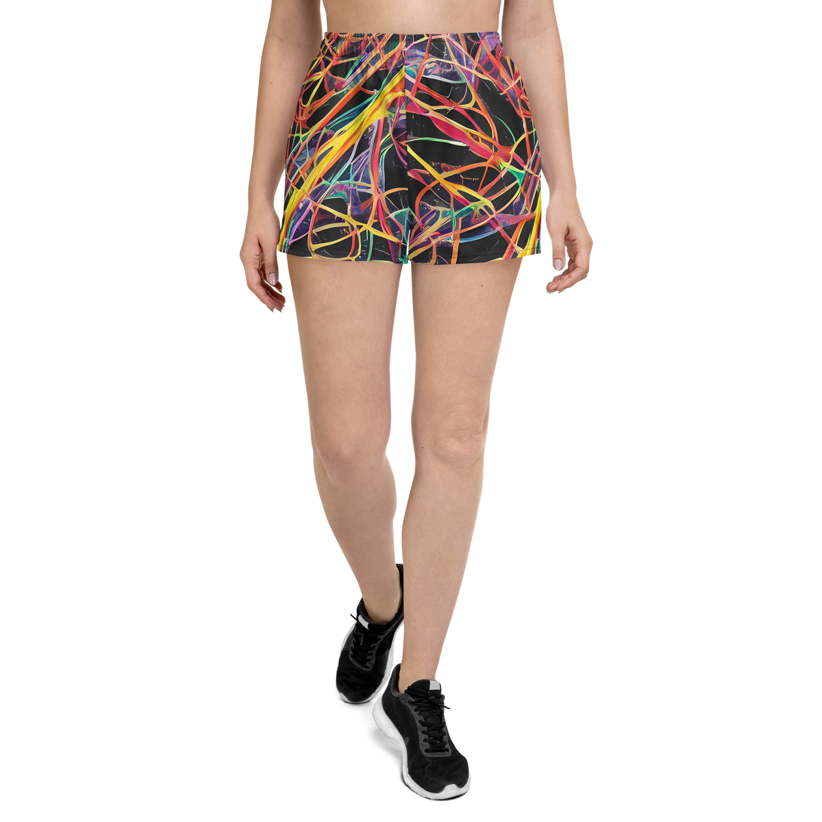 Women’s Athletic Shorts - Acconci Twirl