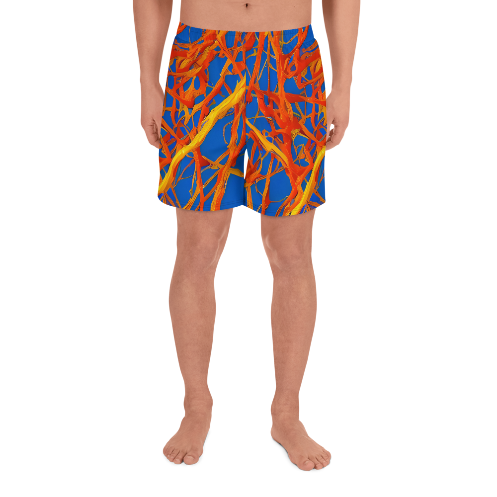Men's Athletic Shorts - Vivid Plexus
