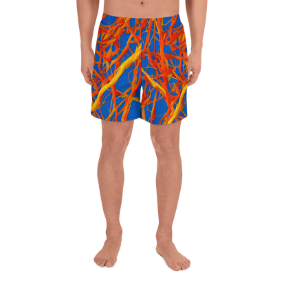 Men's Athletic Shorts - Vivid Plexus