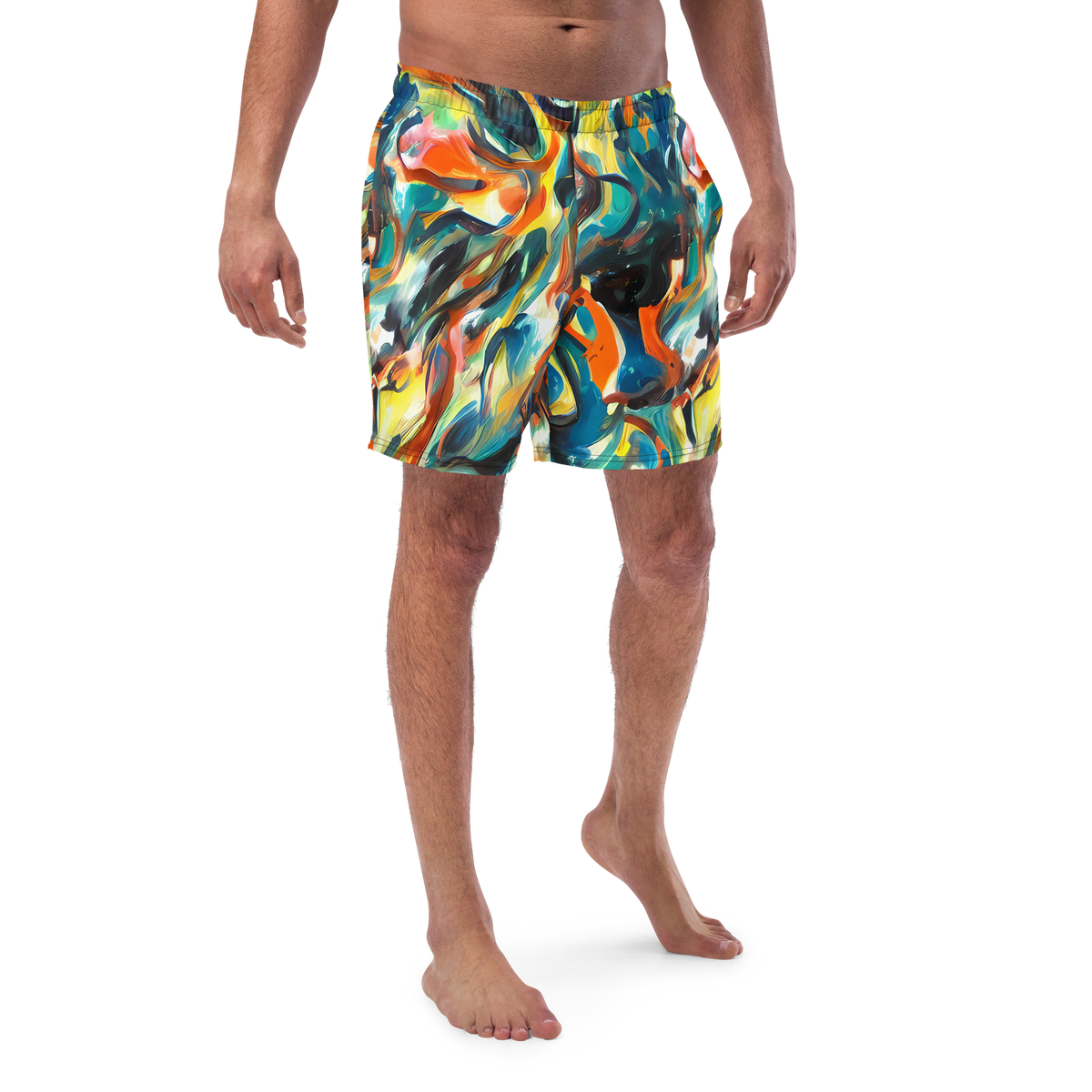 Swim Trunks - Chromatic Vortex