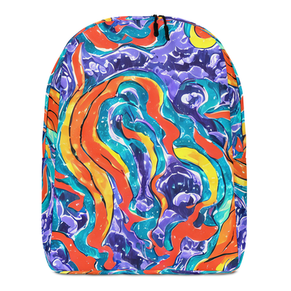 Minimalist Backpack - Galactic Waves