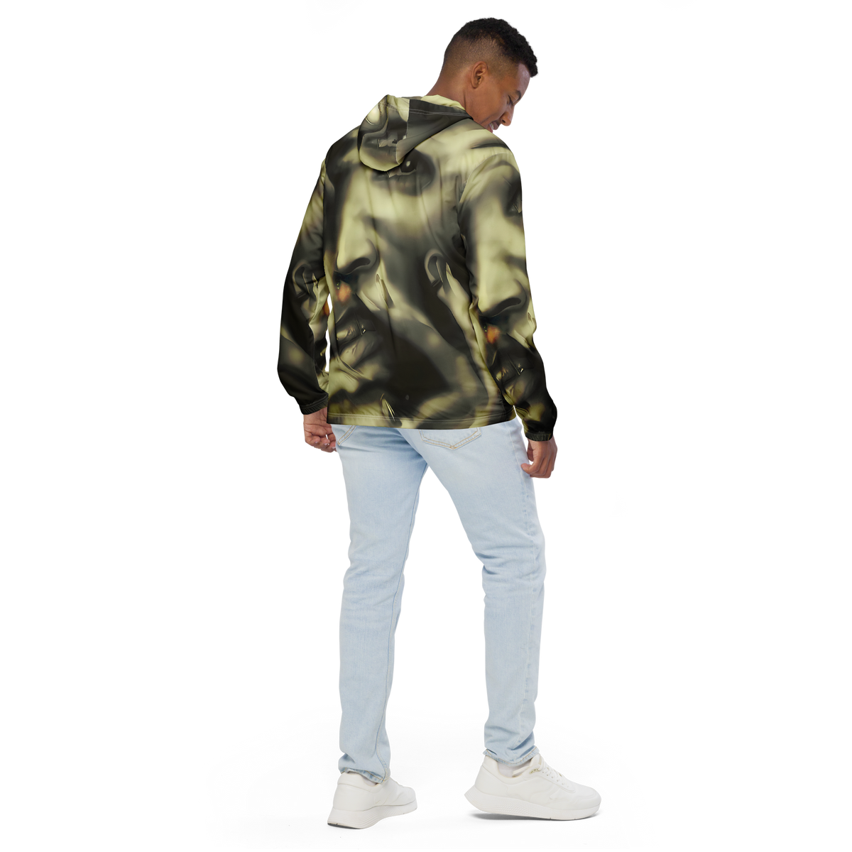 Men's Windbreaker - Newtonian Whisper